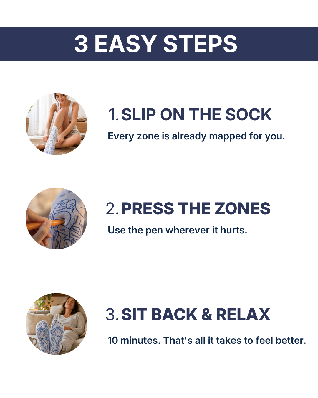 Reflexology Socks